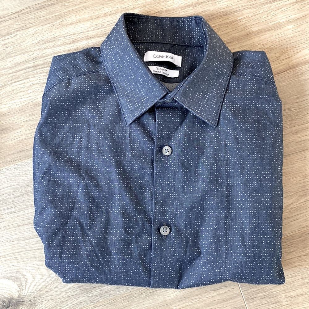 Calvin Klein‎ Men’s Slim Fit Button Down